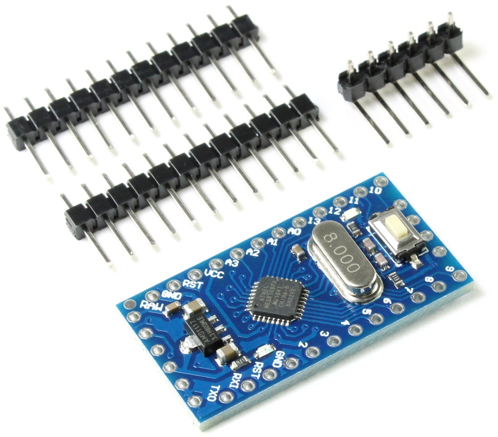 Контроллер ARDUINO PRO MINI 3.3V/8MHZ ATMEGA328 - купить с доставкой по ...