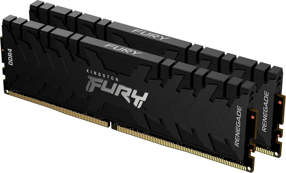 Kingston Fury Оперативная память Renegade DDR4 3200 МГц 2x8 ГБ (KF432C16RBK2/16)  #1