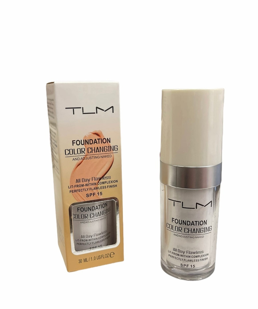 TLM Foundation Color Changing Тональная основа / ВВ крем TLM SPF 15 / 30 ml #1