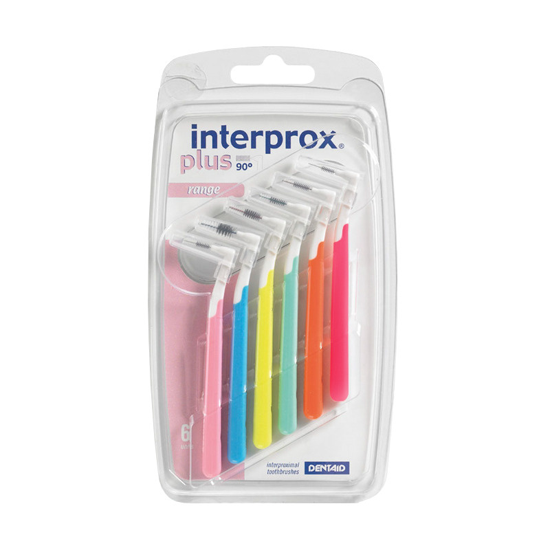 Межзубные ершики для брекетов Interprox Plus Mix, 6 шт, 1 упаковка  #1