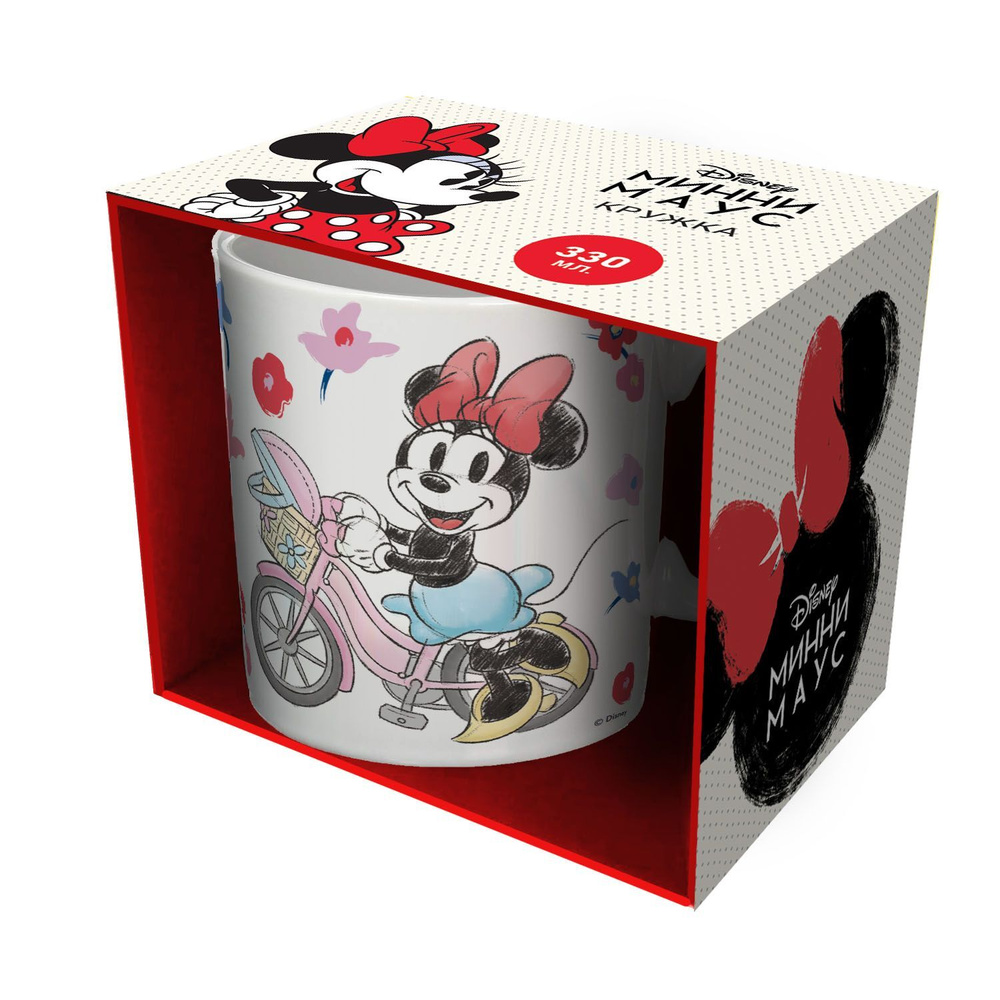 Кружка детская в подарочной упаковке ND Play / 330 мл, фарфор / Minnie Mouse (Минни Маус). Весна, 296823 #1