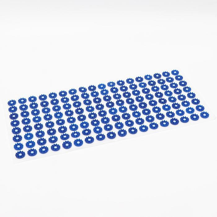 Аппликатор "Кузнецова", 144 колючки, спанбонд, 26 х 56 см, синий.  #1