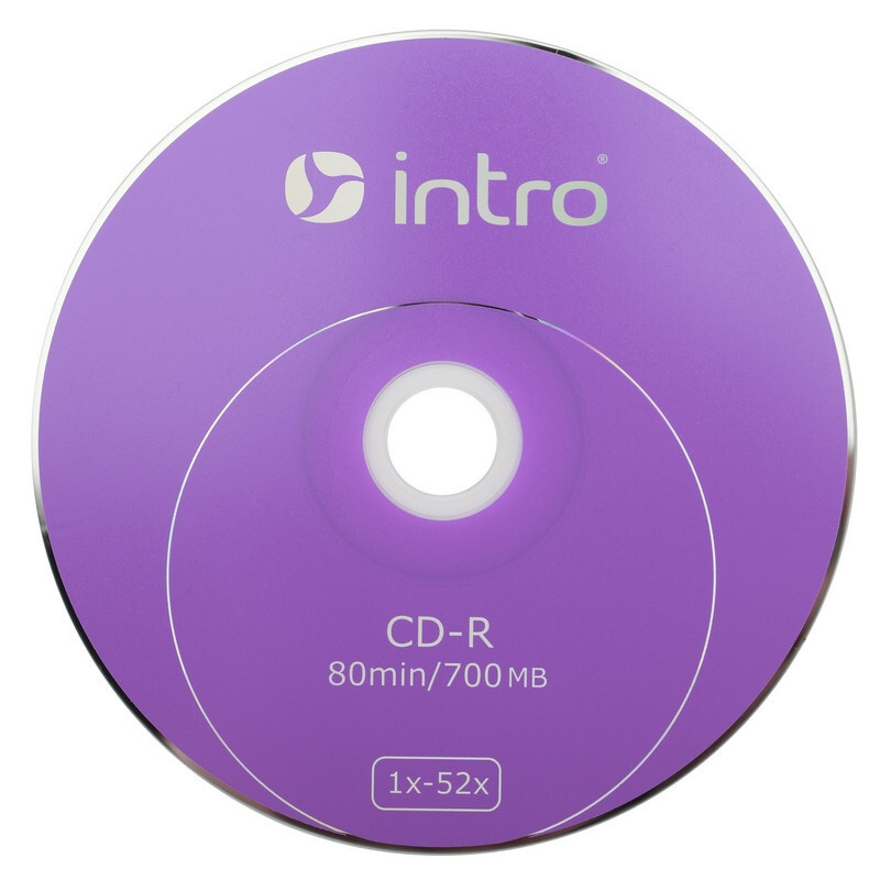 Cd это. Диск CD-R Intro 700 MB 52x. Диск Intro 52x. Диски CD-RW 4х-12х. CD-R 700mb 52x (25) Bulk.