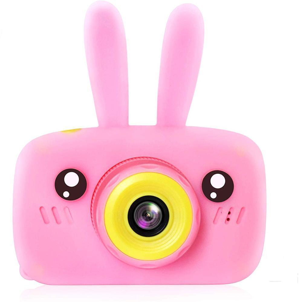 GoodStore24 Компактный фотоаппарат Зайчик/1, розовый #1
