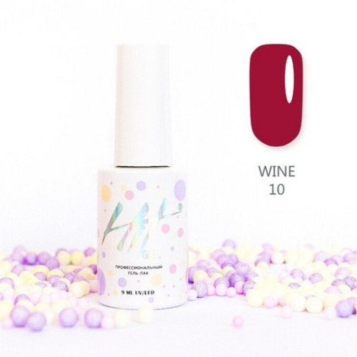 HIT Gel, Гель-лак Wine №10 #1