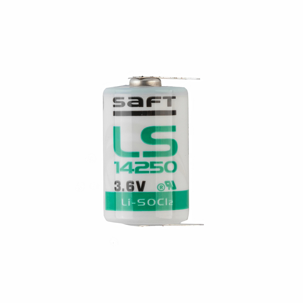 Батарейка литий-тионилхлоридная SAFT LS14250 (1/2 AA) 2PF Lithium/ 3.6В (3.6V) 1200 мАч  #1