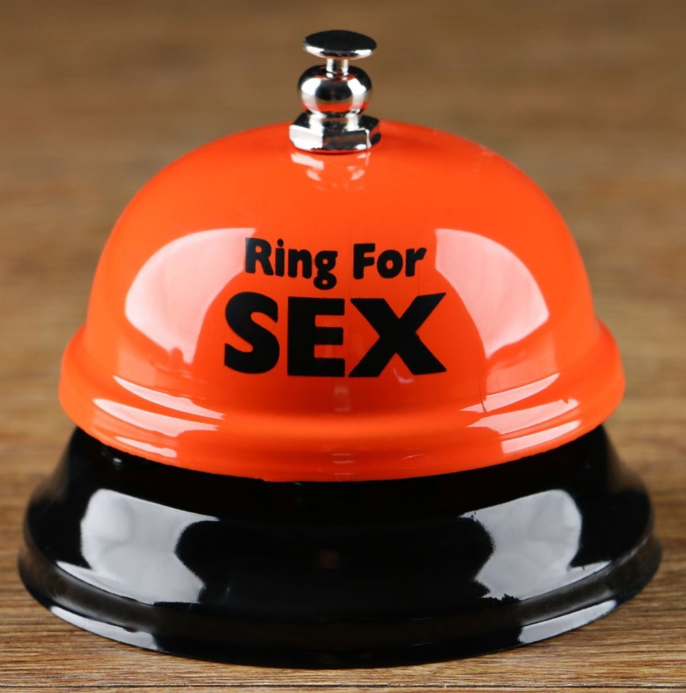 Настольный звонок RING FOR SEX - купить с доставкой по выгодным ценам в  интернет-магазине OZON (991319908)