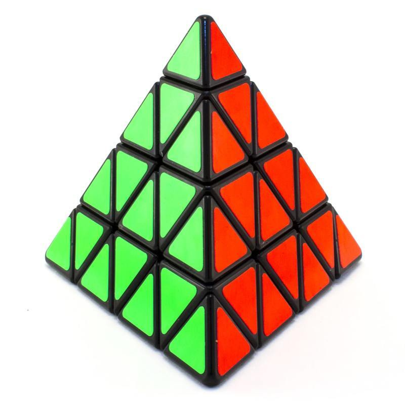 Головоломка пирамидка ShengShou 4x4 Master Pyraminx, black #1