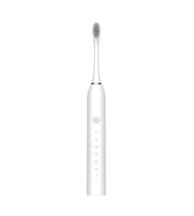 Электрическая зубная щетка Sonic Toothbrush X-3 / беспроводная звуковая щетка, белая  #1