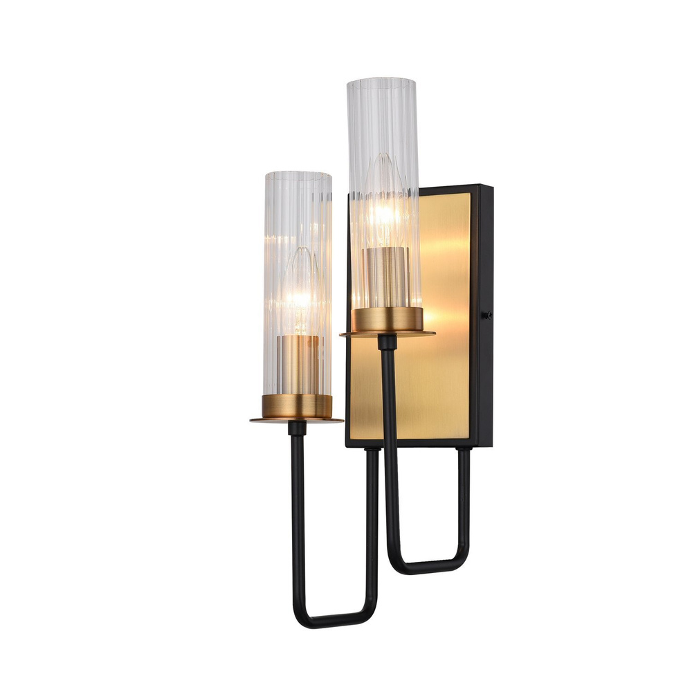 Светильник настенный бра ST LUCE цвет прозрачный коллекция DELAVERA в стиле American House цоколь E14 #1
