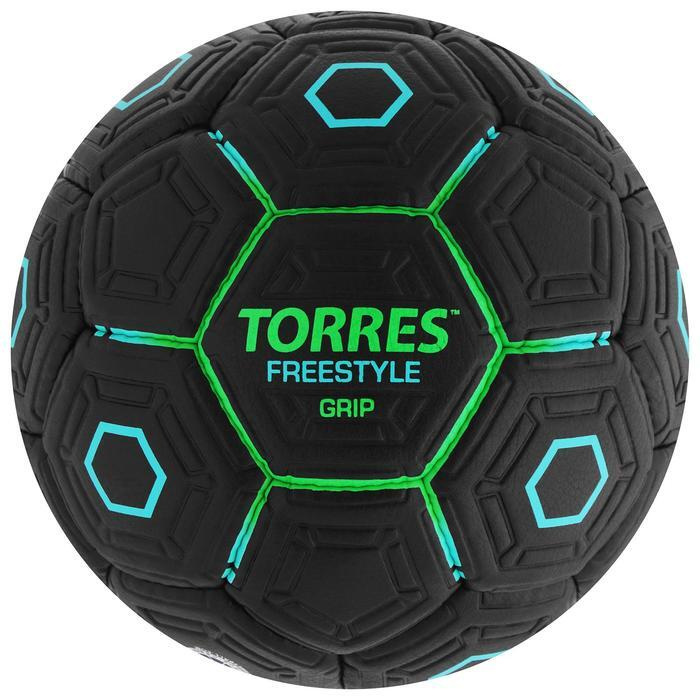 Мяч футбольный TORRES Freestyle Grip, PU, ручная сшивка, 32 панели, размер 5  #1