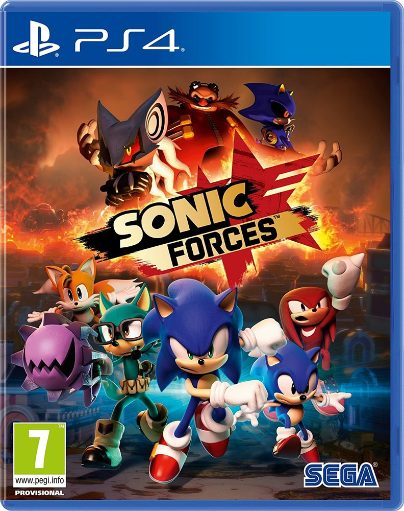 Игра Sonic Forces (PlayStation 4, Русские субтитры) #1