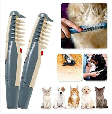 Электрическая расческа / щетка для кошек и собак от колтунов  #1