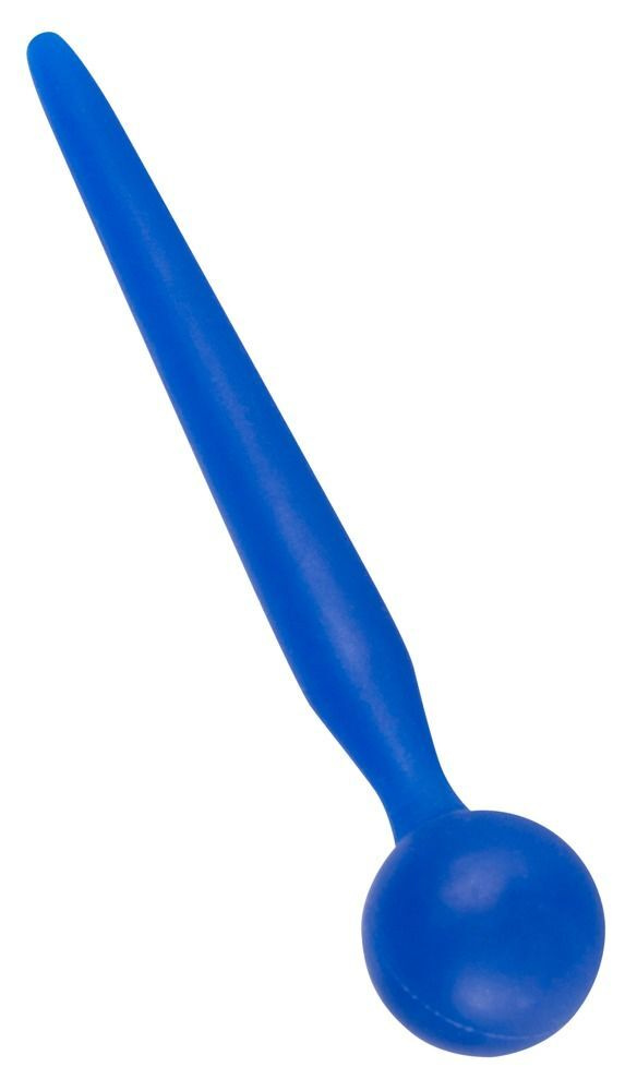 Синий уретральный стимулятор Penis Plug - 9,6 см. #1