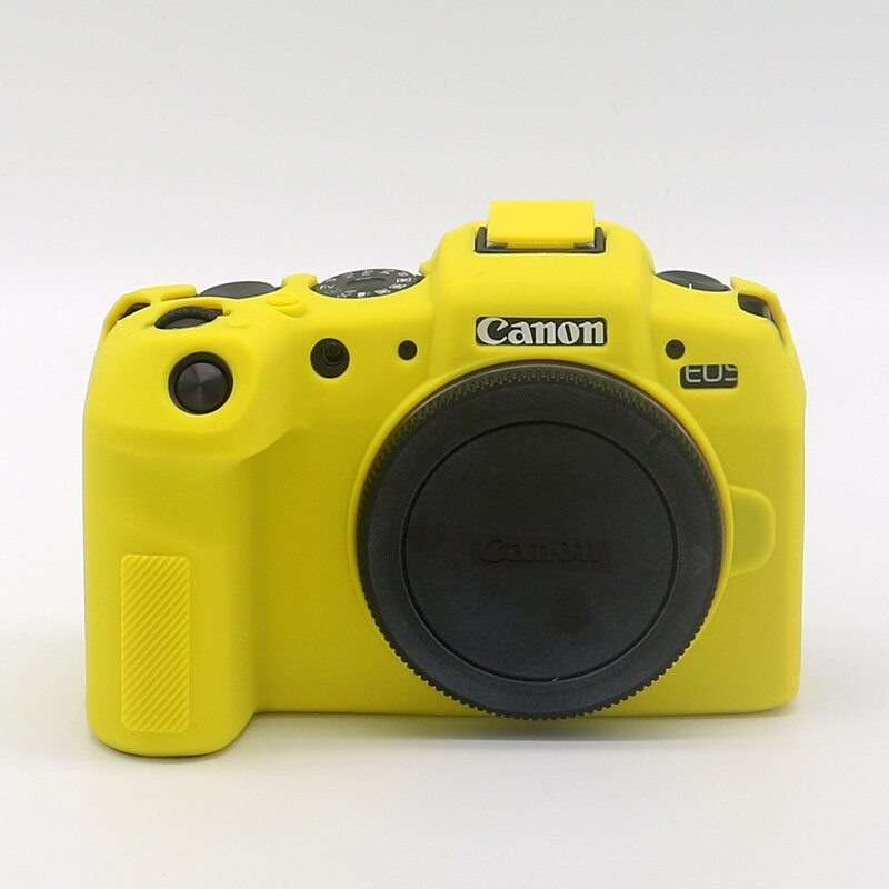 Силиконовый чехол CameraCase для Canon EOS RP (желтый) (001) #1