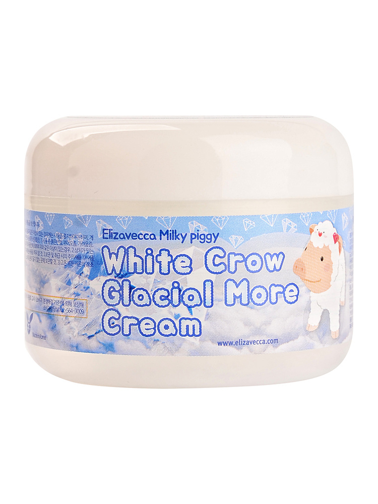 Elizavecca Воздушный крем для лица Milky Piggy White Crow Glacial More Cream (100 мл)  #1
