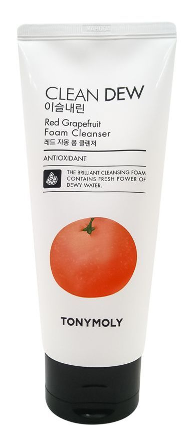 Tony Moly Очищающая пенка для умывания с экстрактом красного грейпфрута Clean Dew Red Grapefruit Foam #1