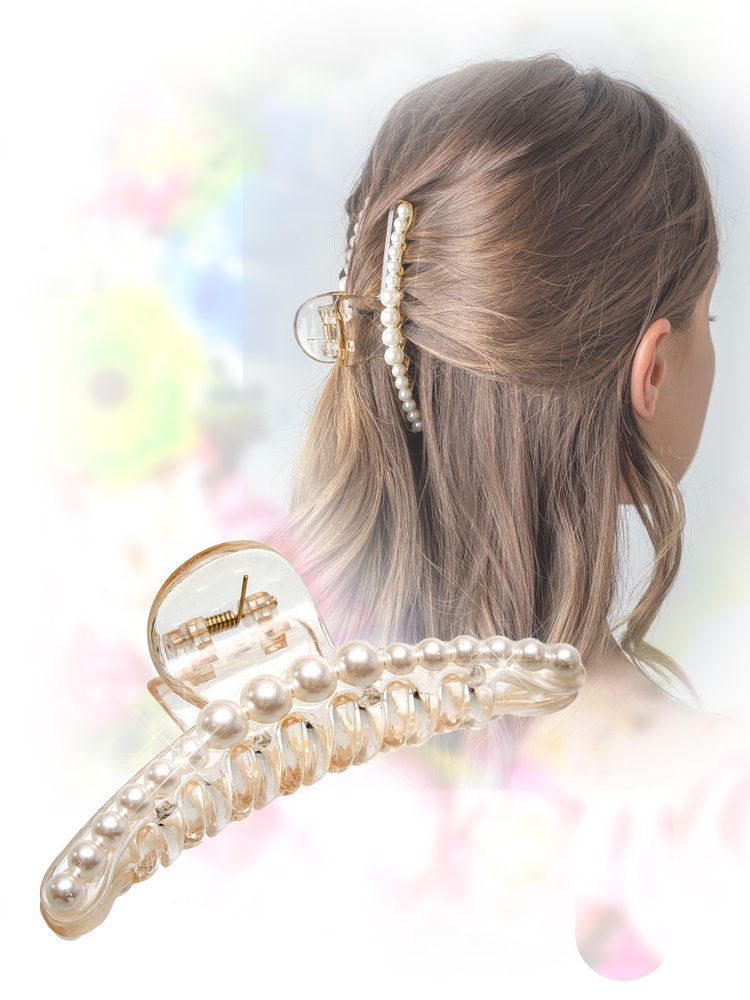 Крабик для волос женский Aiyony Macie H106002 заколка для волос аксессуары для прически украшение для #1