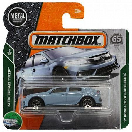 Машинка Matchbox 17 Honda Civic Hatchback 7/125 #1