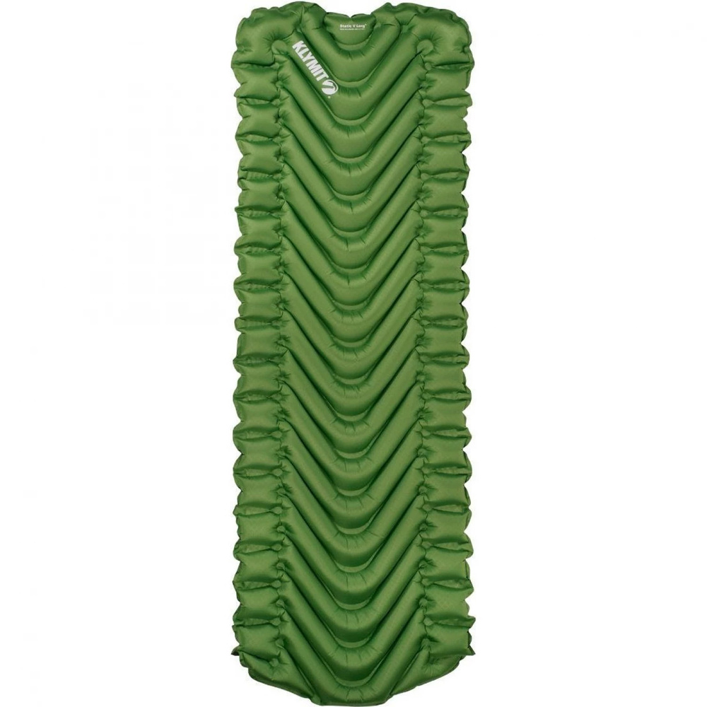 Надувной коврик Klymit Static V LONG (зеленый) #1