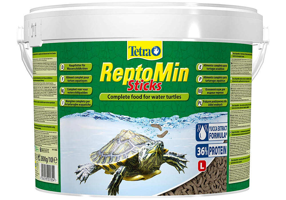 Корм для черепах Tetra ReptoMin Sticks 10л гранулы #1