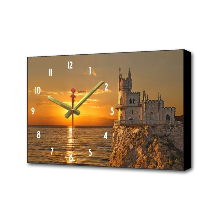ТероПром Настенные часы "Закат", 35 см х 57 см #1