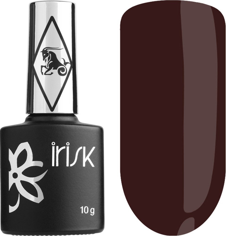 IRISK Гель лак для ногтей, для маникюра Zodiak, Оттенок №191 коричневый, 10 мл.  #1