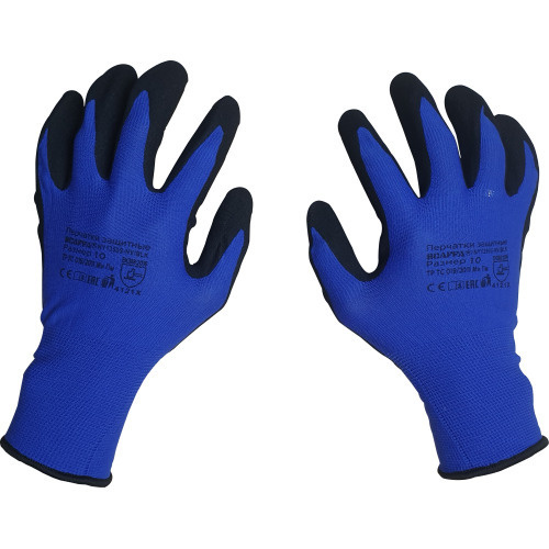 Перчатки для защиты от ОПЗ и механических воздействий SCAFFA NY1350S-NV/BLK, размер 8, 1 пара  #1