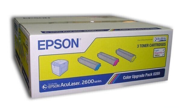 Картридж Epson C13S050289 тонер картридж Epson (C13S050289) 3 x 2 000 стр, набор цветной  #1