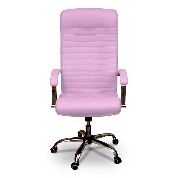 Креслов Игровое компьютерное кресло, Экокожа, светлая,фиолетовая  #1