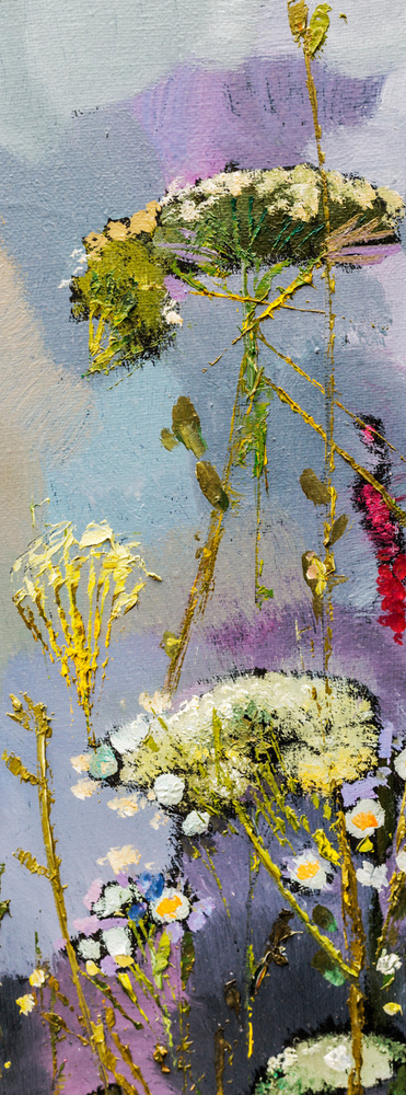 Фотообои HARMONY Decor Живопись Полевые цветы, 100 x 270 см #1