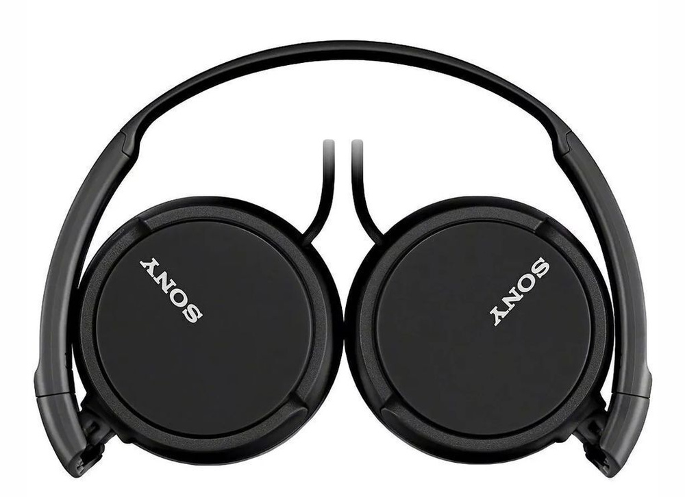 Наушники-гарнитура Sony MDR-ZX110AP B, черный #1