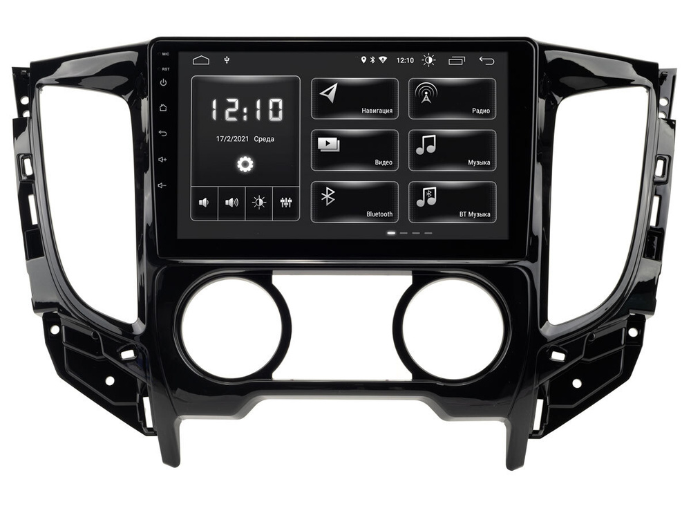 Автомагнитола для Mitsubishi L200 15+ с кондиционером (Incar DTA-6112) Android 10, 1024x600, Bluetooth, #1