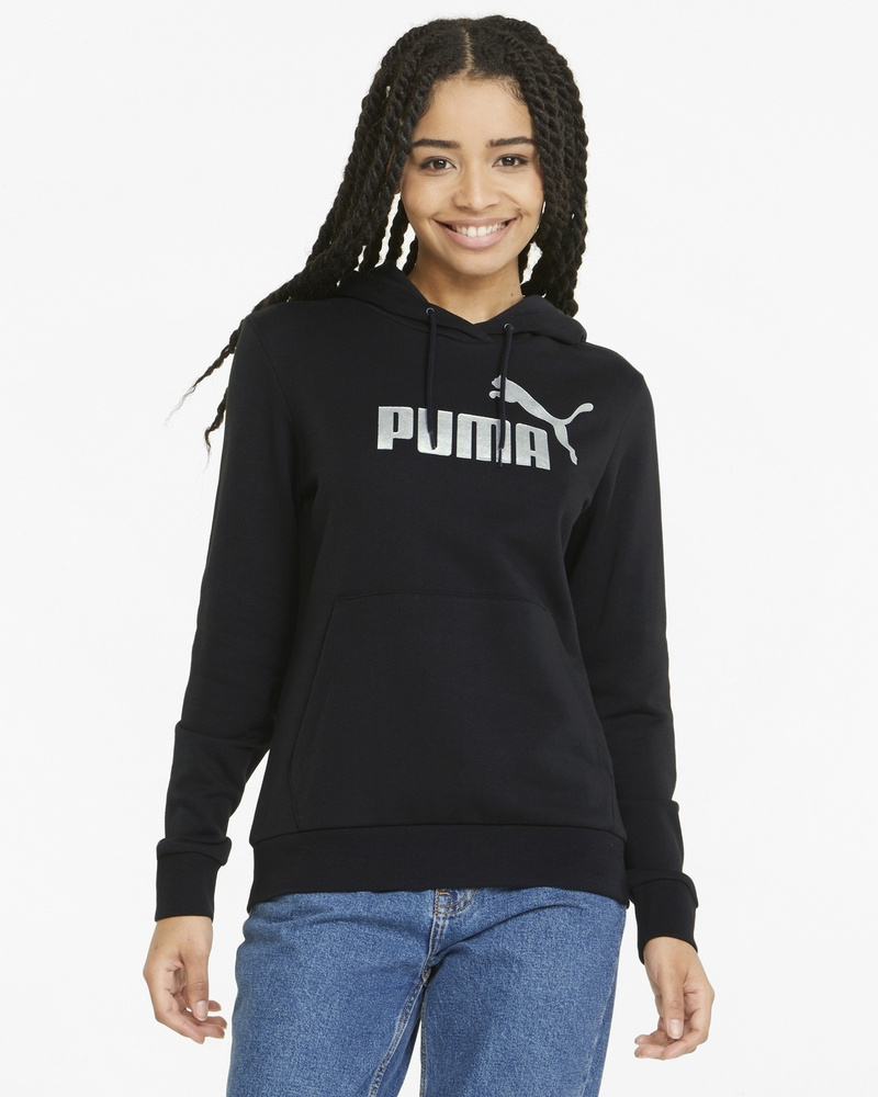 Худи PUMA Ess+ Metallic Logo Hoodie Tr #1