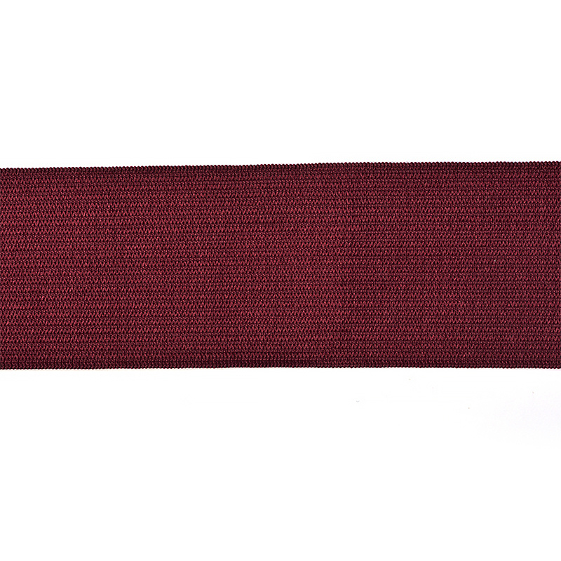 Резинка вязаная (резинка для шитья) 40мм цв.бордовый упак.30 м  #1