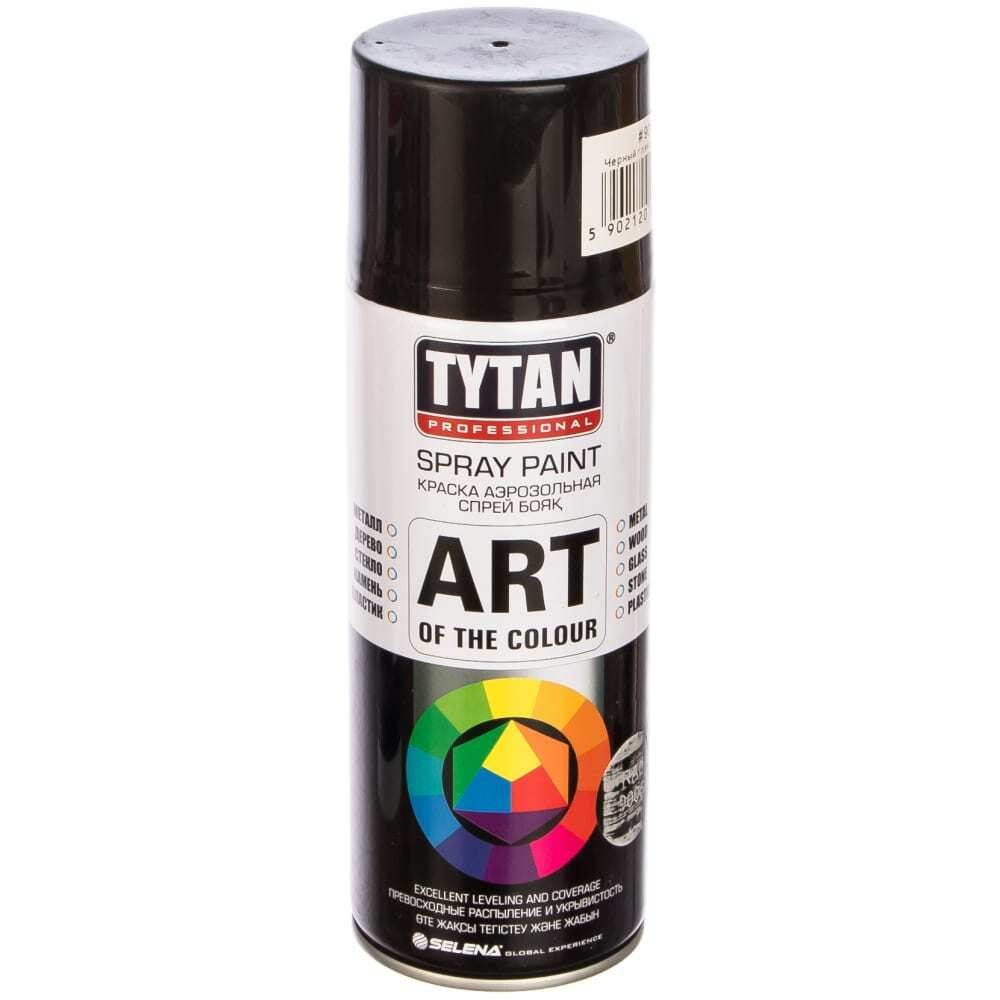 Краска аэрозольньная Tytan Professional Art Of The Color, RAL3005, красное вино, 400 мл  #1