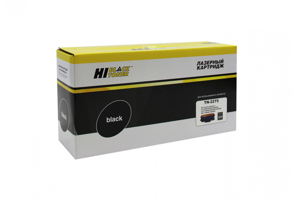 Тонер-картридж Hi-Black (HB-TN-2275) для Brother HL-2240R/2240DR/2250DNR/DCP-7060DR, 2,6K  #1