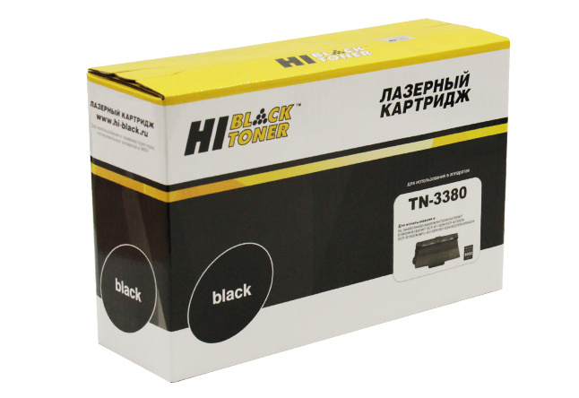 Тонер-картридж Hi-Black (HB-TN-3380) для Brother HL-5440D/ 5450DN/ DCP-8150DN, чёрный (8000 страниц) #1