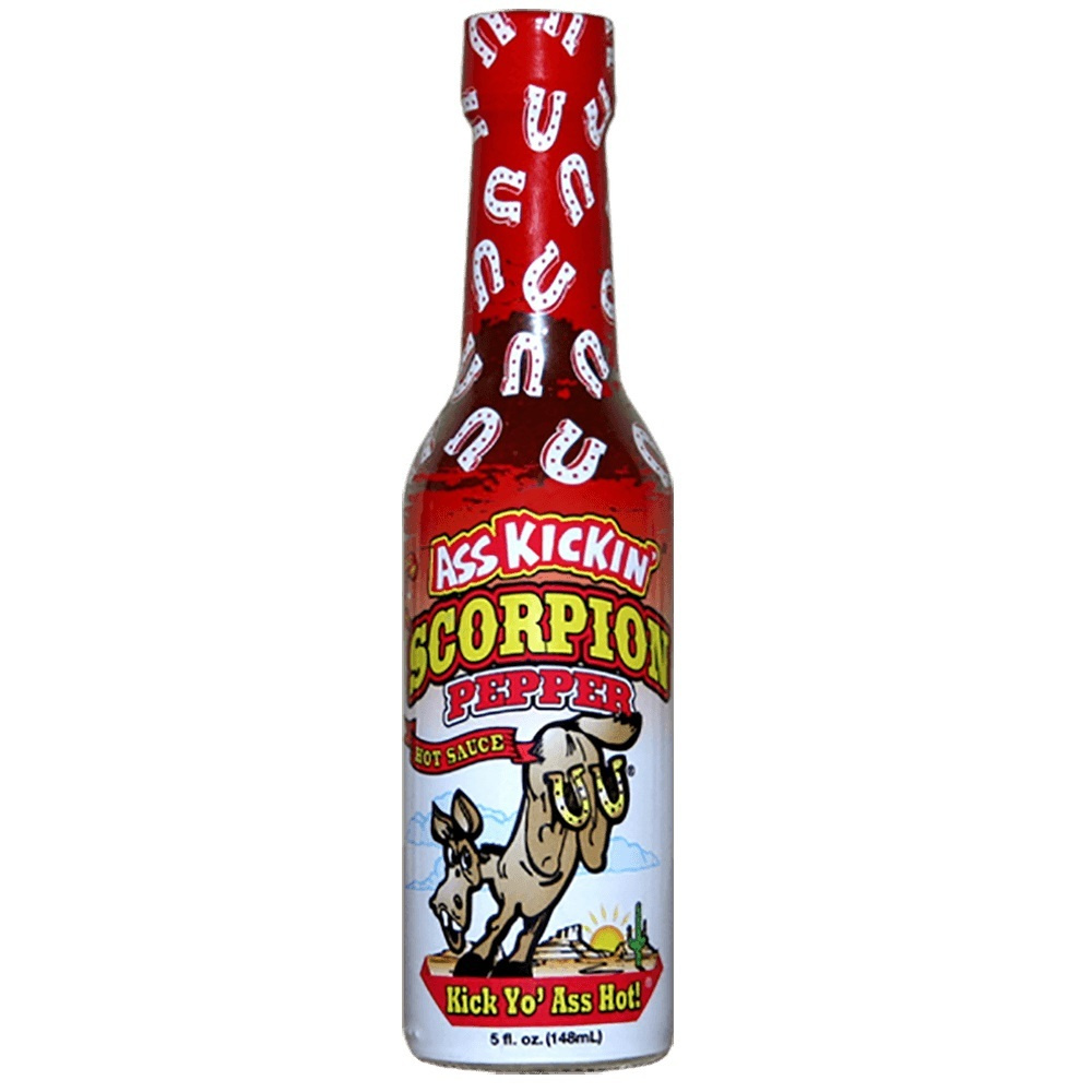 Острый соус чили Ass Kickin Scorpion Pepper Hot Sauce/ экстремально острый соус из США для бургеров, #1