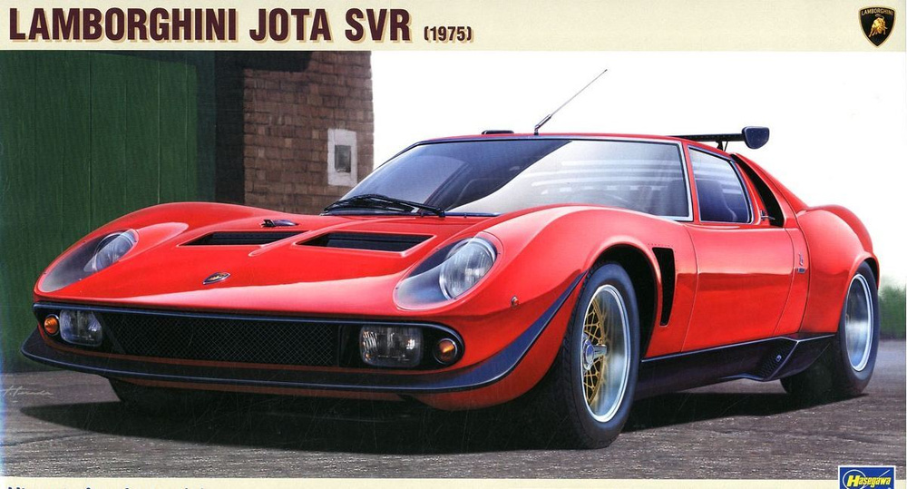 Сборная модель Lamborghini Jota SVR 1975 #1