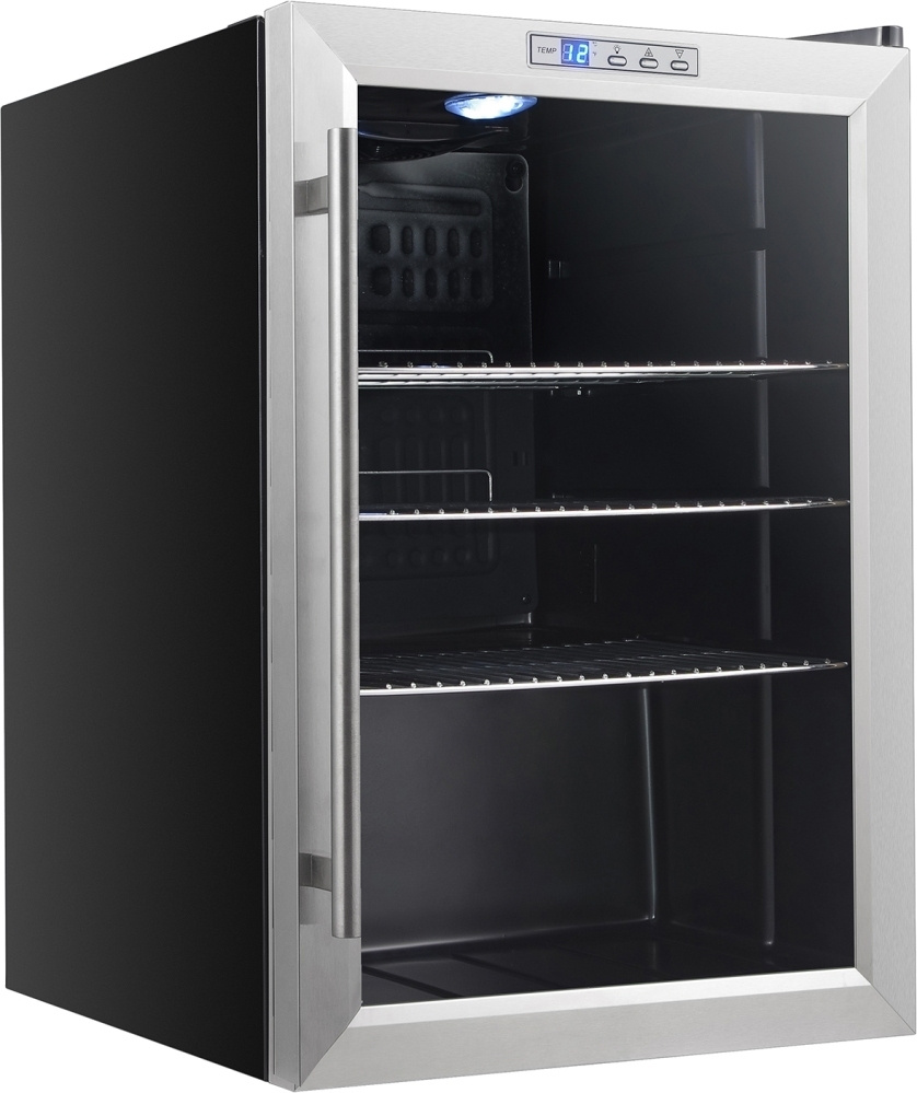VIATTO Холодильный шкаф VA-JC62WD, черный #1