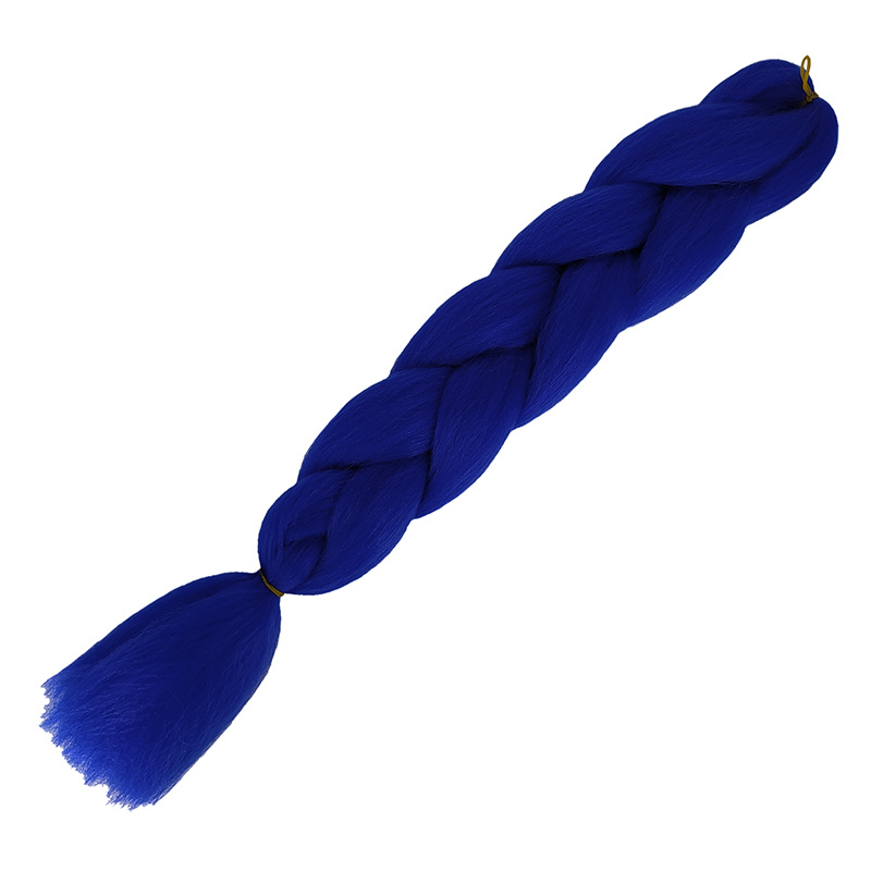 Канекалон коса 60 см, цвет синий #1