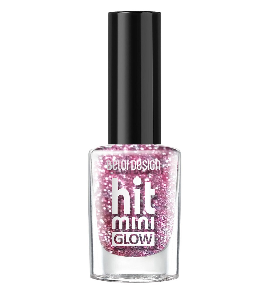 Belor Design Лак для ногтей MINI HIT GLOW тон 64 6 г #1