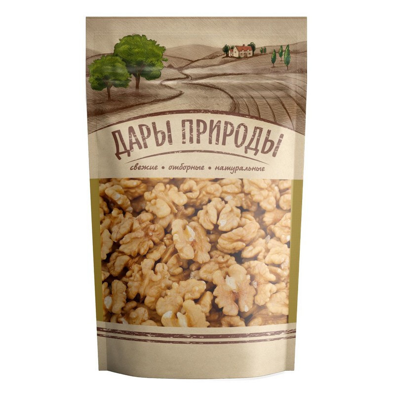 Орехи грецкие орех Дары природы, 110 грамм #1