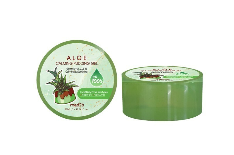 MEDB Aloe Calming Pudding Gel Успокаивающий гель для тела с экстрактом алоэ 300мл  #1