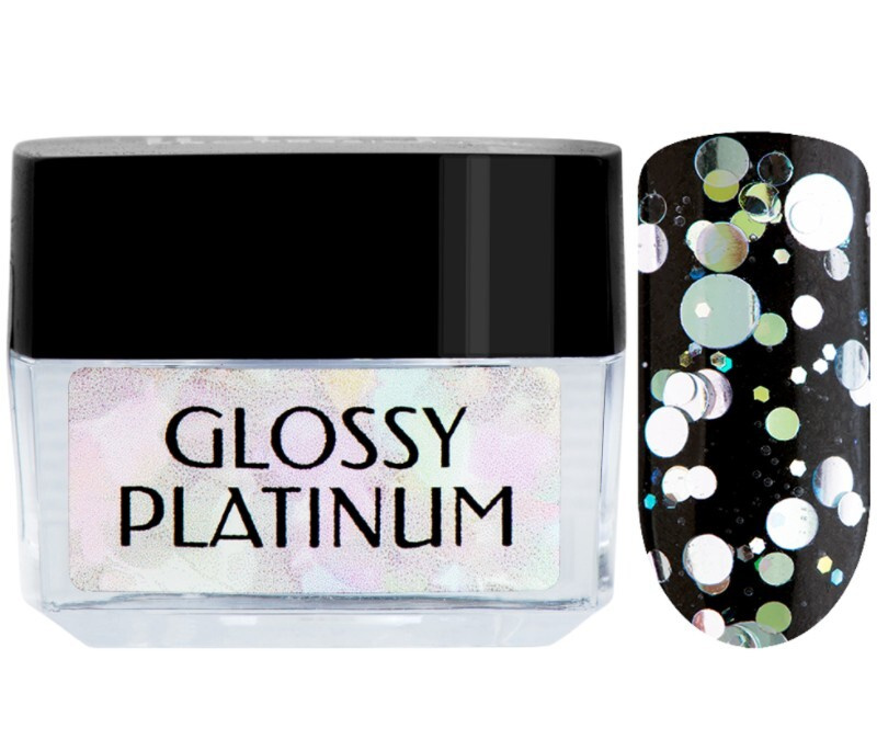 IRISK Гель-лак GLOSSY PLATINUM для моделирования ногтей,(079 Moonlight) 5мл  #1