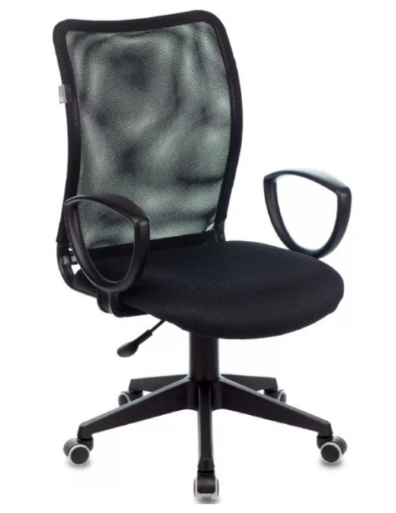 Кресло Бюрократ CH-599AXSN/TW-11 спинка сетка черного цвета, сиденье черное TW-11 (664000)  #1