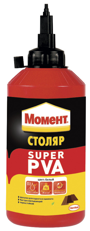 Клей ПВА Момент Столяр "Super PVA" (Супер ПВА), 750 г, 1 шт #1