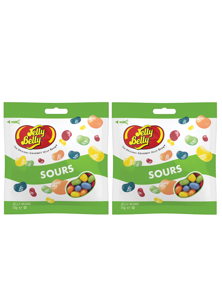 Драже жевательное Jelly Belly Кислые фрукты 70 г 2 шт. #1