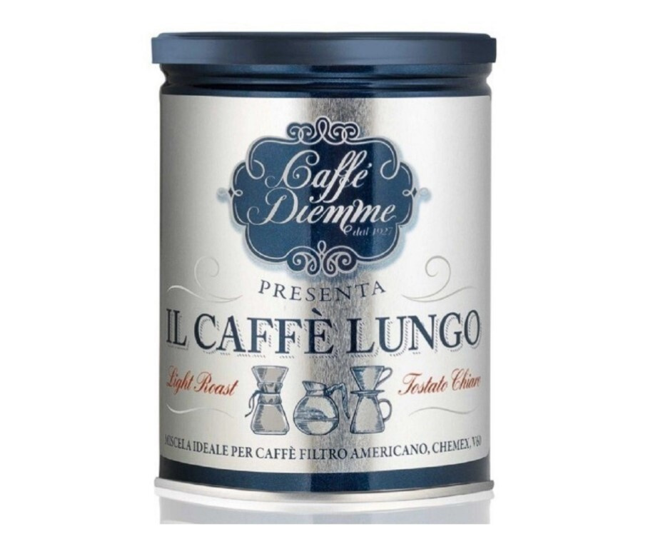 Кофе молотый Diemme Caffe Blue Lungo 250 г #1